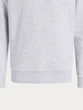 ΦΟΥΤΕΡ JACK & JONES JJGEPLAS SWEAT HOOD LN WHITE MELANGE