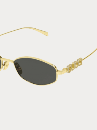 ΓΥΑΛΙΑ ΗΛΙΟΥ GUCCI METAL GOLD