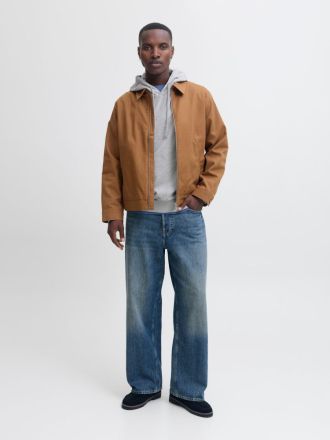 ΦΟΥΤΕΡ JACK & JONES JYUKI SWEAT HOOD BF LIGHT GREY