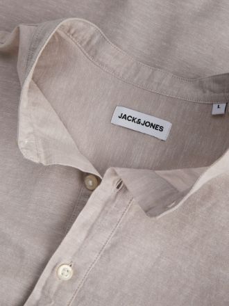 ΠΟΥΚΑΜΙΣΟ JACK&JONES JJBREEZE LINEN BLEND TUNIC SHIRT LS STRING