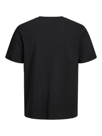 T-SHIRT JACK & JONES JJSEATTLE TEE SS CREW NECK BLACK