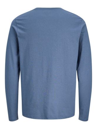 T-SHIRT JACK&JONES JREBFELIX LS TEE VINTAGE INDIGO