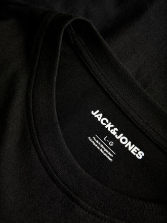 LONG SLEEVE JACK&JONES JJBUSTER TEE LS CREW NECK BTS BLACK