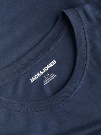 LONG SLEEVE JACK&JONES JJBUSTER TEE LS CREW NECK BTS NAVY BLAZER