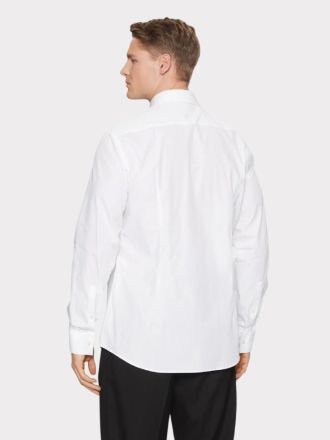 ΠΟΥΚΑΜΙΣΟ HUGO BOSS KOEY OPEN WHITE