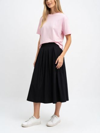 ΦΟΥΣΤΑ VERO MODA VMFRIBA HW 7/8 SKIRT WVN BLACK