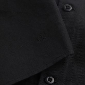 TOP CALVIN KLEIN SOFT TWILL LINEN CK BLACK