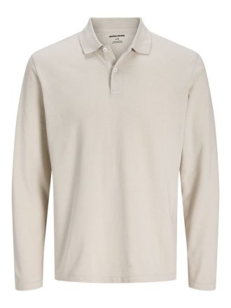 ΠΟΛΟ JACK&JONES JJKANE POLO LS MOONBEAM