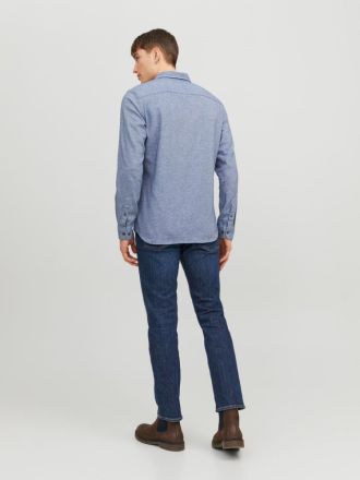 ΠΟΥΚΑΜΙΣΟ JACK&JONES JJEESSENTIALS SHIRT FADED DENIM