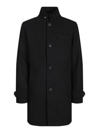 ΠΑΛΤΟ JACK&JONES JJEMELTON WOOL BLEND COAT SN BLACK