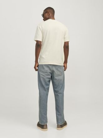 T-SHIRT JACK & JONES JORFREDERIKSBERG TEE SS CREW NECK BEIGE