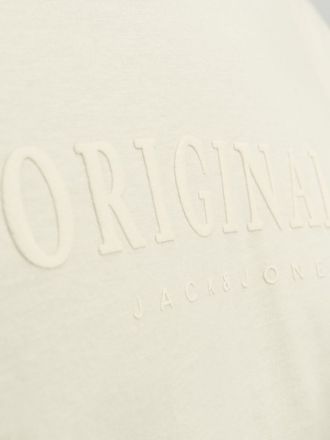 T-SHIRT JACK & JONES JORFREDERIKSBERG TEE SS CREW NECK BEIGE