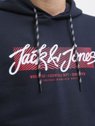 ΦΟΥΤΕΡ JACK & JONES JJURBAN SWEAT HOOD SKY CAPTAIN