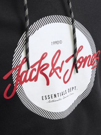 ΦΟΥΤΕΡ JACK & JONES JJURBAN SWEAT HOOD BLACK