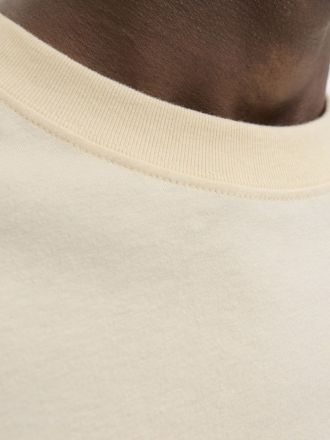 T-SHIRT JACK & JONES JORNORREBRO EMB TEE SS CREW NECK ANTIQUE WHITE