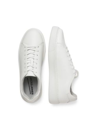 SNEAKERS JACK&JONES JFWSTOCKHOLM LEATHER SNEAKER NOOS BRIGHT WHITE LEATHER