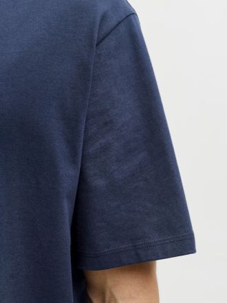 T-SHIRT JACK & JONES JJFRANK TEE SS CREW NECK NAVY BLAZER