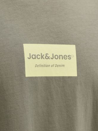 T-SHIRT JACK & JONES JJFRANK TEE SS CREW NECK VETIVER