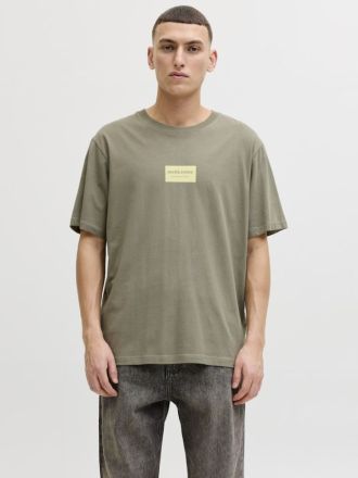 T-SHIRT JACK & JONES JJFRANK TEE SS CREW NECK VETIVER