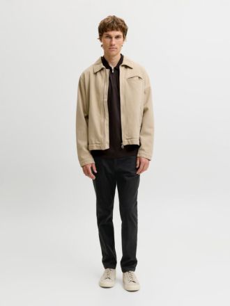 ΠΑΝΤΕΛΟΝΙ JACK&JONES JPSTMARCO ADAM BELTED CHINO BLACK