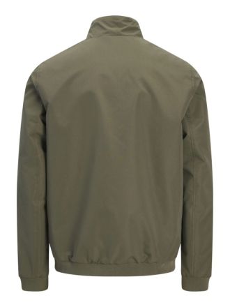 LIGHT JACKET JJERUSH HARRINGTON BOMBER DUSTY OLIVE