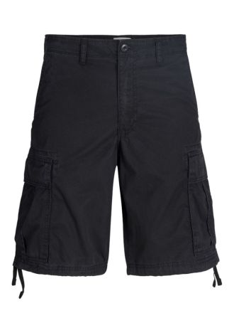 ΒΕΡΜΟΥΔΑ JACK&JONES 12294296 JPSTCOLE FRANK CARGO SHORT SN PLS BLACK (PLUS SIZE)