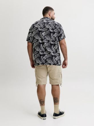 ΒΕΡΜΟΥΔΑ JACK&JONES 12294296 JPSTCOLE FRANK CARGO SHORT SN PLS CROCKERY (PLUS SIZE)