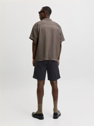 ΒΕΡΜΟΥΔΑ ΛΙΝΗ JACK&JONES JPSTJAIDEN HYBRID BONDI JOG SHORT REG SN BLACK