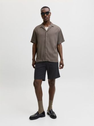 ΒΕΡΜΟΥΔΑ ΛΙΝΗ JACK&JONES JPSTJAIDEN HYBRID BONDI JOG SHORT REG SN BLACK