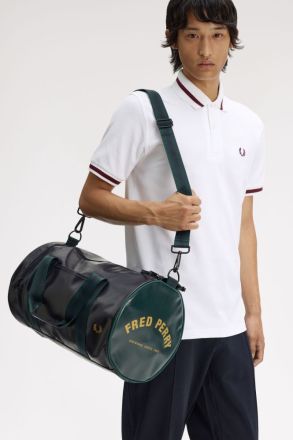 ΤΣΑΝΤΑ FRED PERRY ΓΚΡΙ