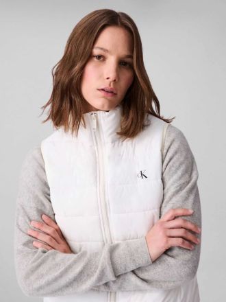 ΑΜΑΝΙΚΟ CALVIN KLEIN LIGHTWEIGHT QUILTED VEST TOFU