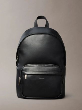 BACKPACK CALVIN KLEIN RAISED ROUND BLACK