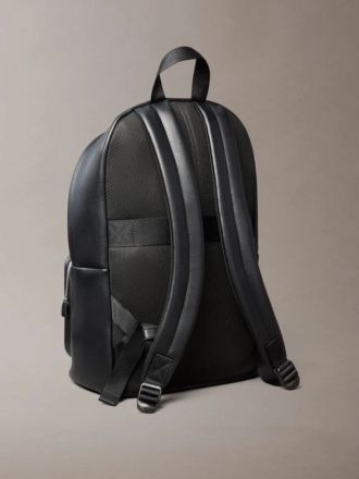 BACKPACK CALVIN KLEIN RAISED ROUND BLACK