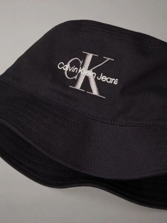 BUCKET HAT CALVIN KLEIN MONOLOGO EMBRODERY BLACK