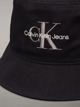 BUCKET HAT CALVIN KLEIN MONOLOGO EMBRODERY BLACK
