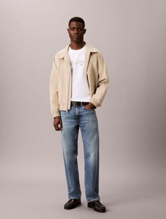 T-SHIRT CALVIN KLEIN SS 20S CALVIN RSRT CURSIVE GRA BRIGHT WHITE