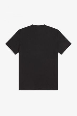 T-SHIRT FRED PERRY RINGER BLACK
