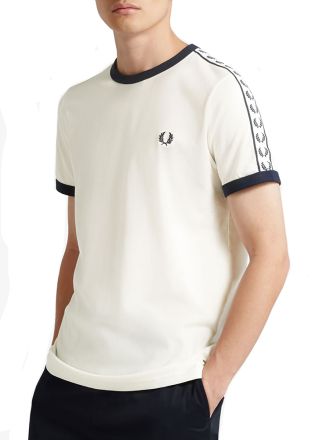 T-SHIRT FRED PERRY SNOW WHITE