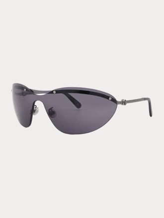ΓΥΑΛΙΑ ΗΛΙΟΥ MONCLER METAL MASK BLACK