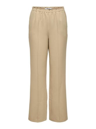 PANTS ONLY ONLABBA HW PB PINTUCK STR PANT CC TLR BEIGE