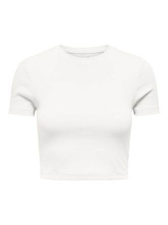SHORT TOP ONLY BETTY SS O-NECK CLOUD DANCER