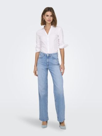 ΤΖΙΝ ONLY JUICY HW WIDE LEG REA141 LIGHT BLUE DENIM