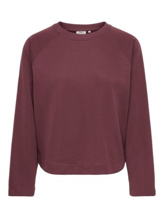 ΦΟΥΤΕΡ ONLY ONLOFELIA L/S RAGLAN UB SWT DECADENT CHOCOLATE