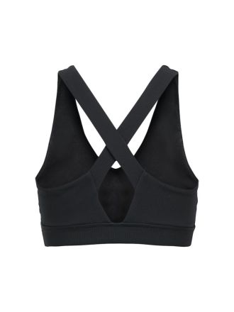 TOP ONLY PJANNA CROSS SPORTS BRA BLACK