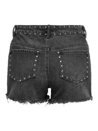 ΤΖΙΝ SHORTS ONLY ONLPACY HW STUDDED DNM BLACK
