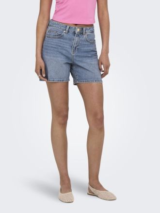 ΓΥΝΑΙΚΕΙΟ SHORTS ONLY PHINE LIFE BLUE DENIM