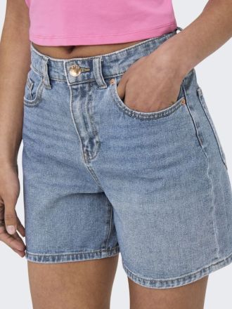 ΓΥΝΑΙΚΕΙΟ SHORTS ONLY PHINE LIFE BLUE DENIM