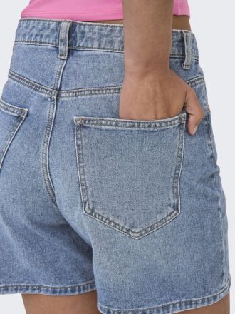 ΓΥΝΑΙΚΕΙΟ SHORTS ONLY PHINE LIFE BLUE DENIM