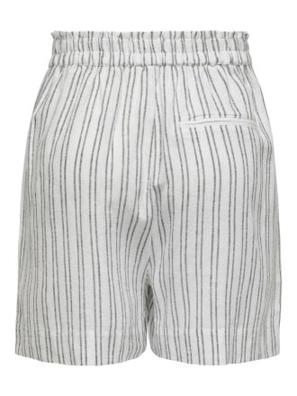 SHORTS ONLY ONLTOKYO LIFE LIN BL STR SHORTS PNT WHITE