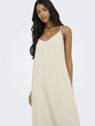 ΦΟΡΕΜΑ ONLY 30 ARIS S/L MIDI DRESS WVN BIRCH